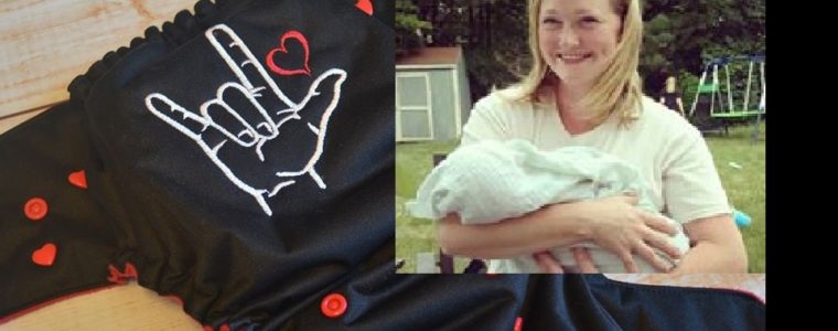 Embroidered ASL Infant Jumper